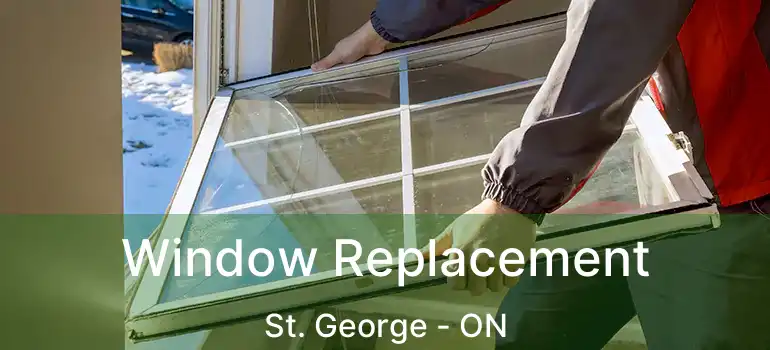  Window Replacement St. George - ON