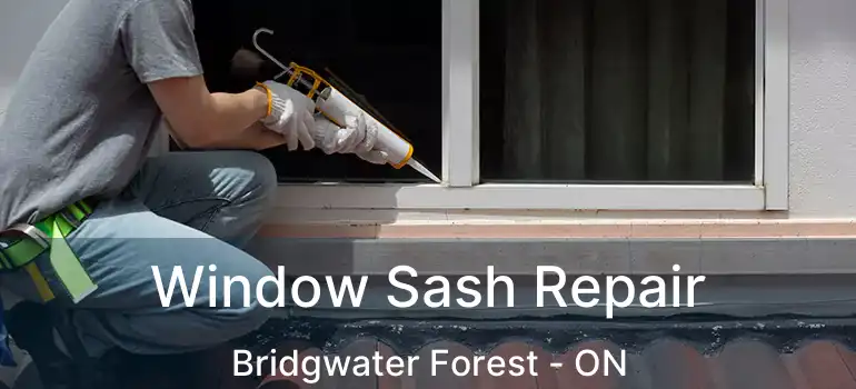  Window Sash Repair Bridgwater Forest - ON