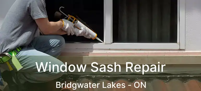  Window Sash Repair Bridgwater Lakes - ON