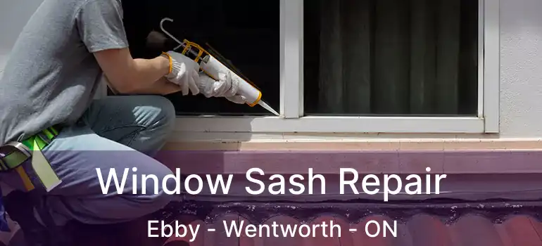  Window Sash Repair Ebby - Wentworth - ON