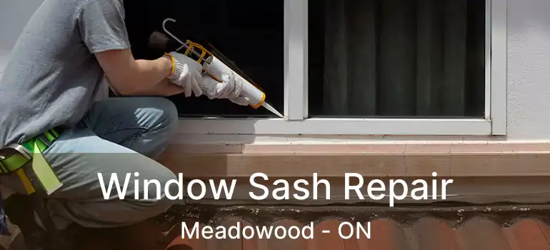  Window Sash Repair Meadowood - ON