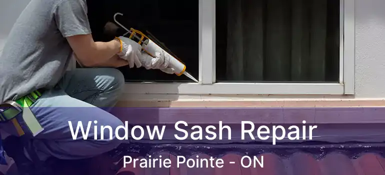  Window Sash Repair Prairie Pointe - ON