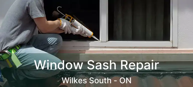  Window Sash Repair Wilkes South - ON