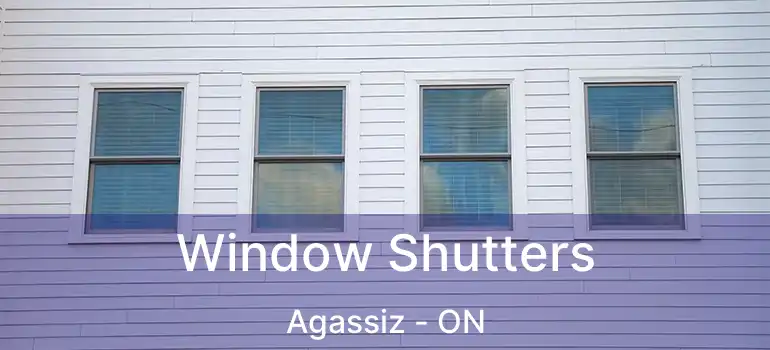  Window Shutters Agassiz - ON