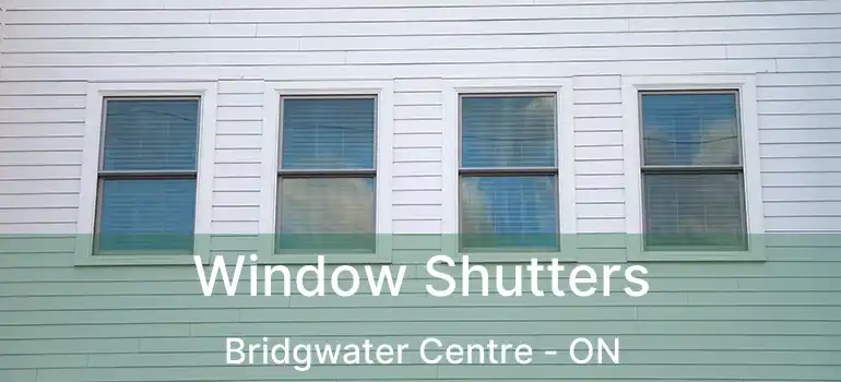  Window Shutters Bridgwater Centre - ON