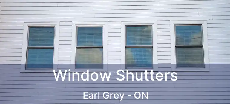  Window Shutters Earl Grey - ON