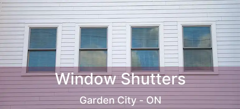  Window Shutters Garden City - ON