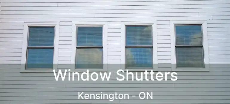  Window Shutters Kensington - ON