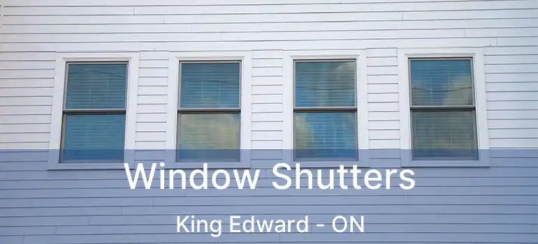  Window Shutters King Edward - ON