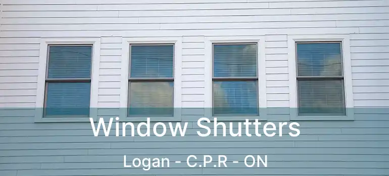  Window Shutters Logan - C.P.R - ON