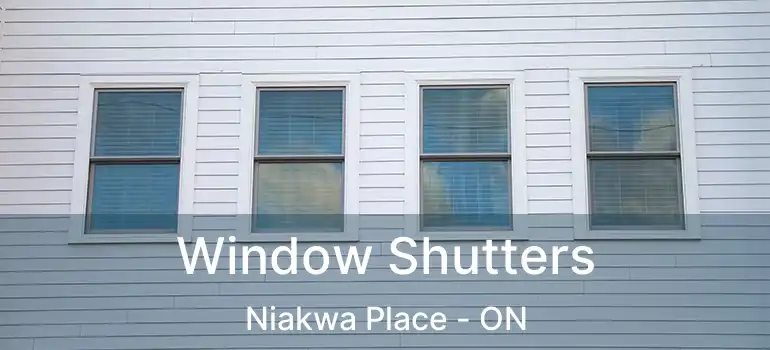  Window Shutters Niakwa Place - ON