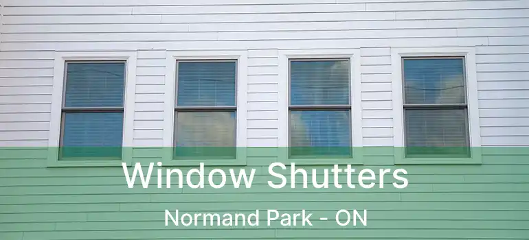  Window Shutters Normand Park - ON