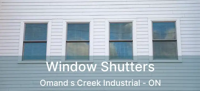  Window Shutters Omand s Creek Industrial - ON