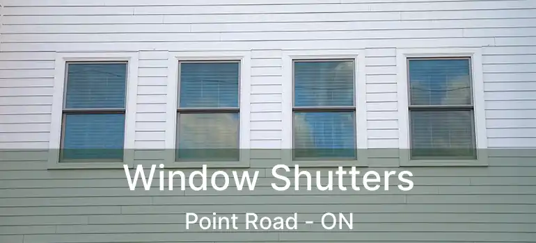  Window Shutters Point Road - ON