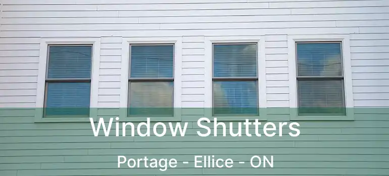  Window Shutters Portage - Ellice - ON