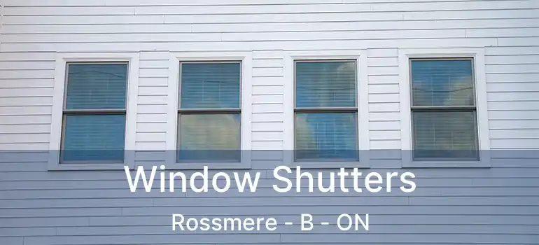  Window Shutters Rossmere - B - ON
