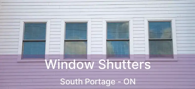  Window Shutters South Portage - ON