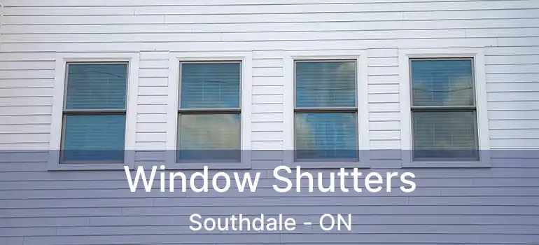  Window Shutters Southdale - ON