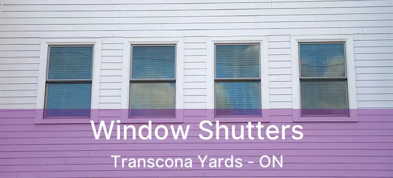  Window Shutters Transcona Yards - ON