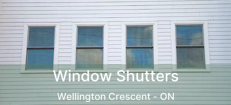  Window Shutters Wellington Crescent - ON