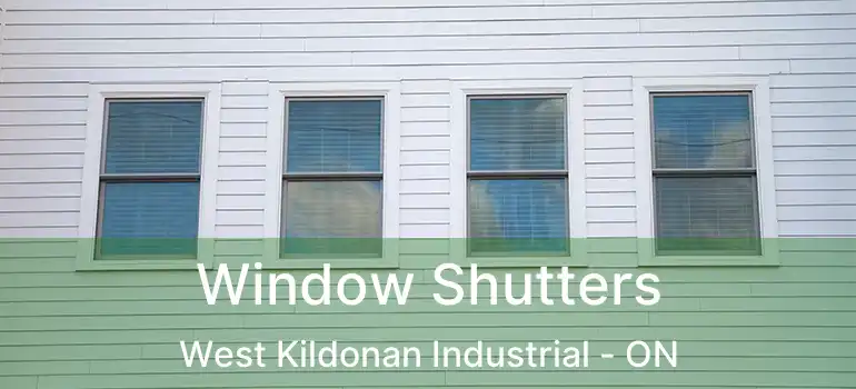 Window Shutters West Kildonan Industrial - ON