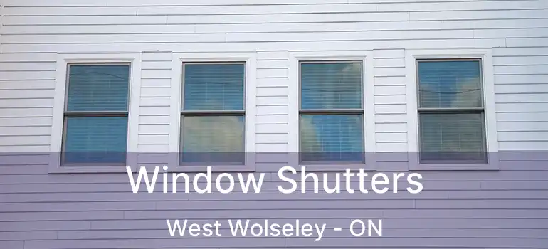 Window Shutters West Wolseley - ON