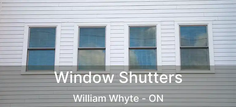  Window Shutters William Whyte - ON