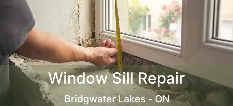  Window Sill Repair Bridgwater Lakes - ON
