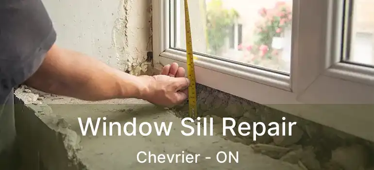  Window Sill Repair Chevrier - ON