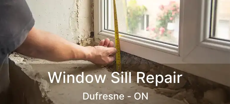  Window Sill Repair Dufresne - ON