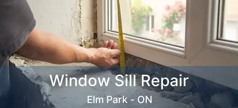  Window Sill Repair Elm Park - ON