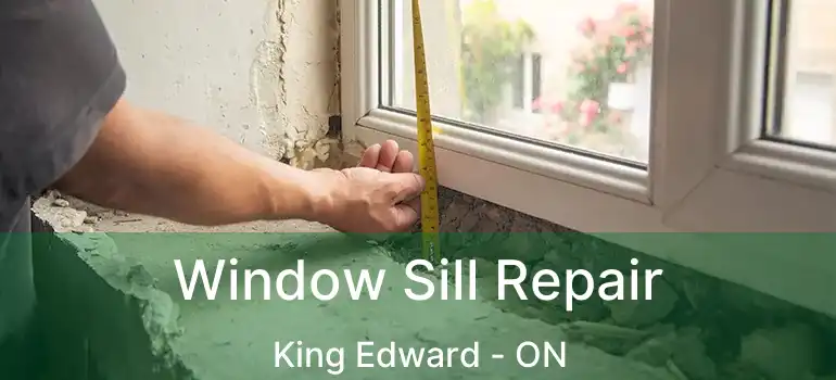  Window Sill Repair King Edward - ON