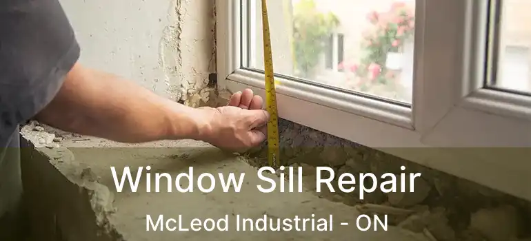  Window Sill Repair McLeod Industrial - ON