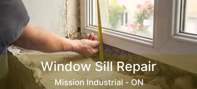  Window Sill Repair Mission Industrial - ON