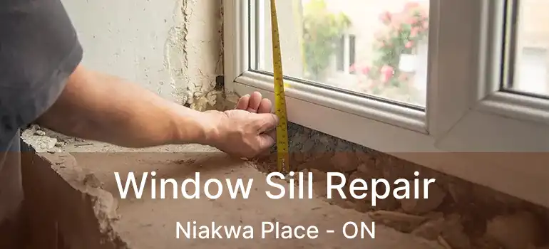  Window Sill Repair Niakwa Place - ON