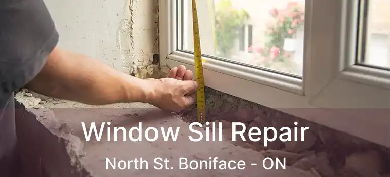  Window Sill Repair North St. Boniface - ON
