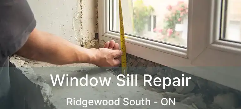  Window Sill Repair Ridgewood South - ON