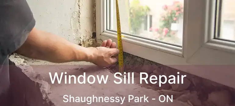  Window Sill Repair Shaughnessy Park - ON