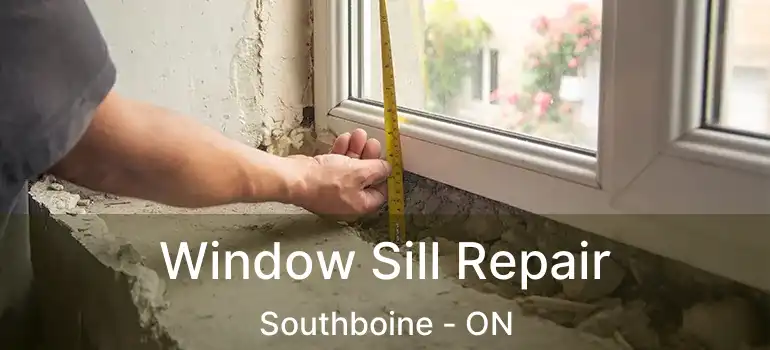  Window Sill Repair Southboine - ON