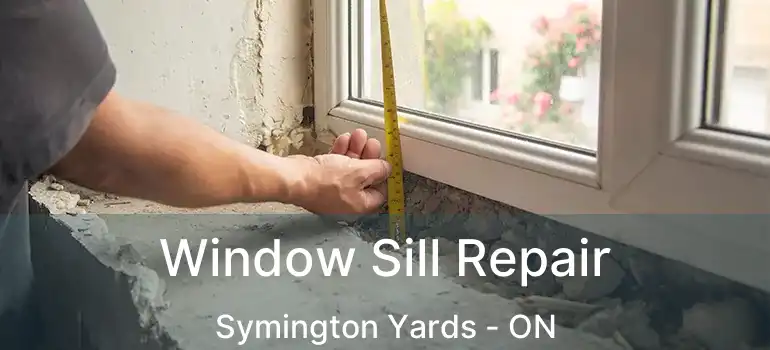  Window Sill Repair Symington Yards - ON