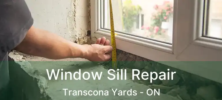  Window Sill Repair Transcona Yards - ON