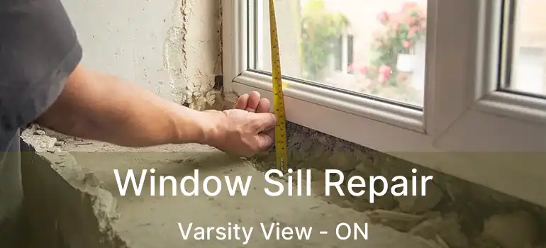  Window Sill Repair Varsity View - ON