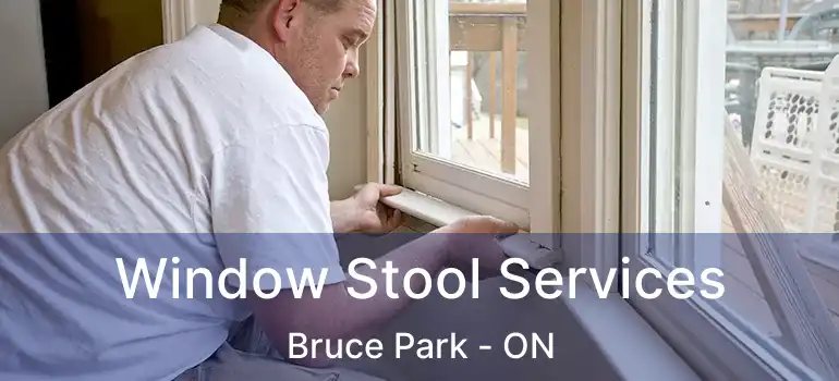  Window Stool Services Bruce Park - ON