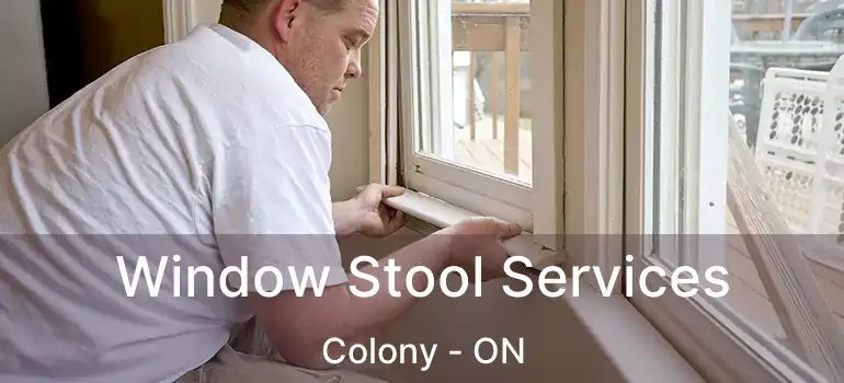 Window Stool Services Colony - ON