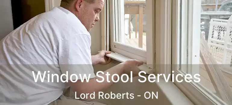  Window Stool Services Lord Roberts - ON