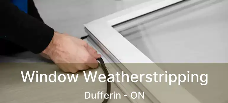  Window Weatherstripping Dufferin - ON