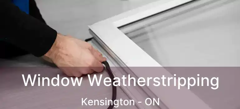  Window Weatherstripping Kensington - ON