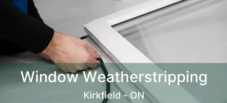  Window Weatherstripping Kirkfield - ON