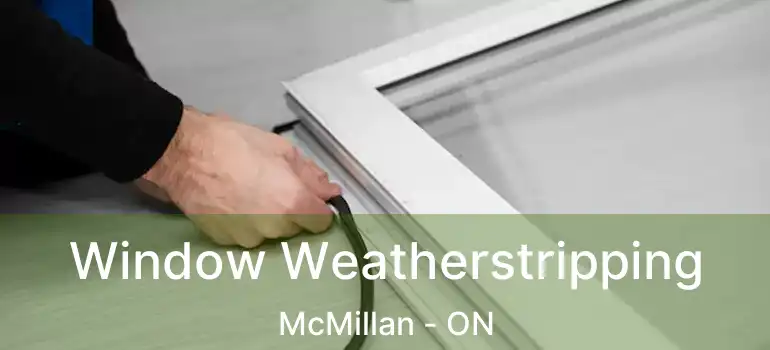  Window Weatherstripping McMillan - ON