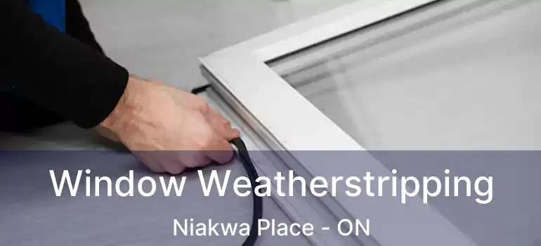  Window Weatherstripping Niakwa Place - ON